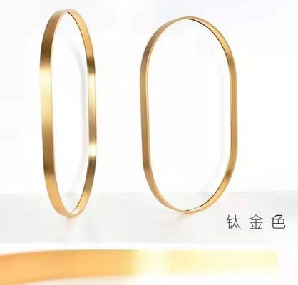 Máy tạo khuôn khung dây sắt 80m / phút cho khung gương hình elip