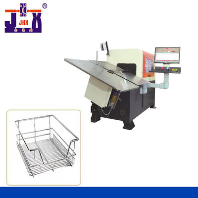 Máy uốn dây sắt 3D cho phụ kiện kệ lưu trữ siêu thị