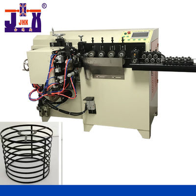 Máy làm vòng 4KW Máy tạo vòng hoàn toàn tự động bằng sắt phẳng 26m / S