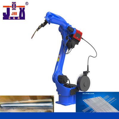 Tấm kim loại Máy hàn cánh tay robot 6 trục Tốc độ nhanh Hoàn toàn tự động