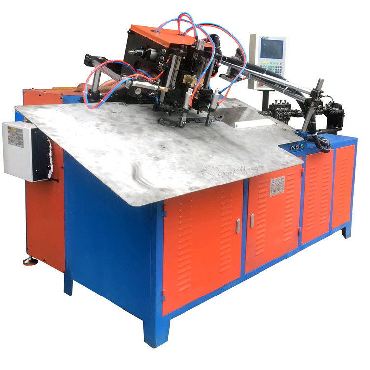 Máy uốn dây tự động 80m / phút Máy hàn mông dây CNC 8 mm cho dây sắt